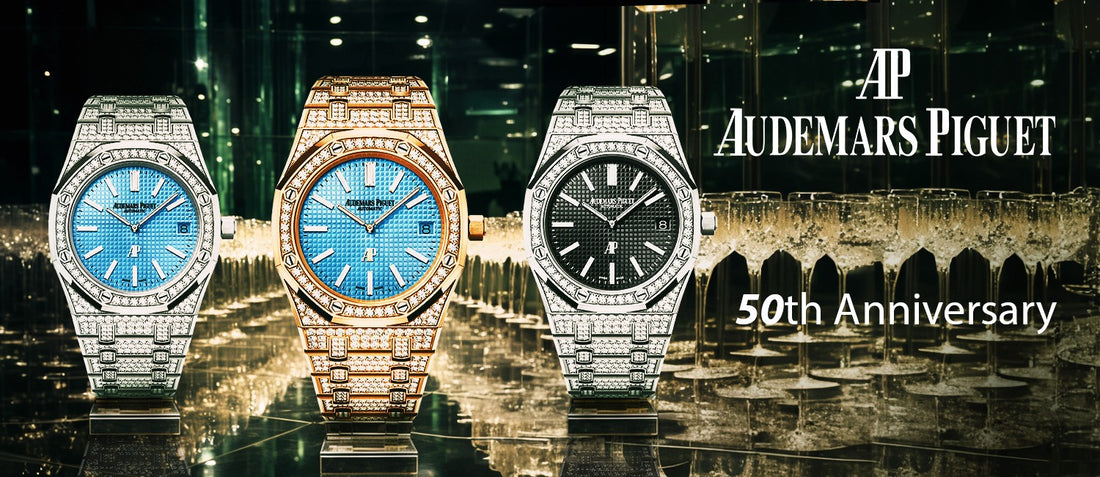 Celebrating Half-Century of The Iconic Royal Oak: Audemars Piguet Adorns Legendary Watch with Over 1,500 Diamonds